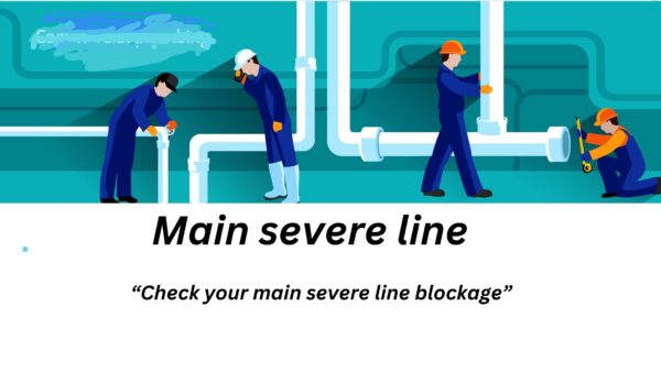 Install drain hose of Main severe line